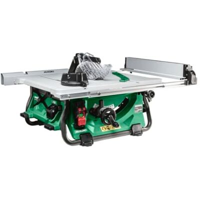HIKOKI Akku-Tischkreissäge C3610DRJ (36V, Li-Ion, Sägeblatt Ø255mm, Softstart, Tischverbreiterung, Elektrische Bremse, Überlastschutz, ohne Akku und Ladegerät) HIKOKI Akku-Tischkreissäge C3610DRJ (36V, Li-Ion, Sägeblatt Ø255mm, Softstart, Tischverbreiterung, Elektrische Bremse, Überlastschutz, ohne Akku und Ladegerät)