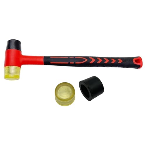 hgnxa Multi Purpose Rubber Hamer Heavy Duty Mallet & Comfortabele Grip Rubber Hamer met Slip Handvat voor DIY Slip Handvat