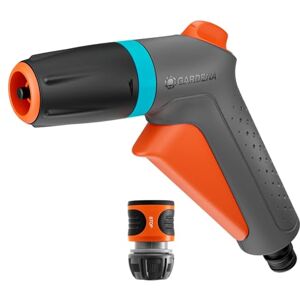 Gardena Klassieke reinigingsmondstuk waterstopset Sproeiers & Nozzles: Sproeikop voor tuinslang, Voor reinigen en water geven, Twee spuitpatronen, Ontworpen om lang mee te gaan (18361-20) Gardena Klassieke reinigingsmondstuk waterstopset Sproeiers & Nozzles: Sproeikop voor tuinslang, Voor reinigen en water geven, Twee spuitpatronen, Ontworpen om lang mee te gaan (18361-20)