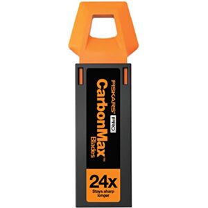 Fiskars Universele mesjes, reservemessen voor verschillende -messen, roestvrij staal, 20 stuks, CarbonMax, 1062940 Fiskars Universele mesjes, reservemessen voor verschillende -messen, roestvrij staal, 20 stuks, CarbonMax, 1062940