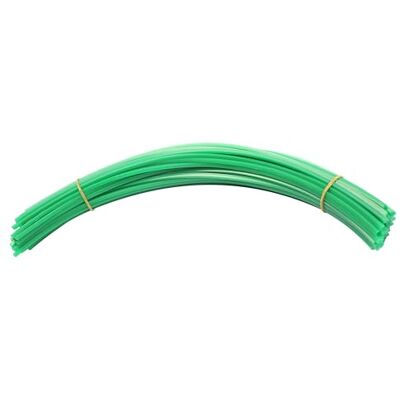 Monkey Ladder Nylondraad, vierkant, 4 mm dik, 400 mm lang, 50 stuks per verpakking, ideaal voor gebruik in de tuinbouw Monkey Ladder Nylondraad, vierkant, 4 mm dik, 400 mm lang, 50 stuks per verpakking, ideaal voor gebruik in de tuinbouw