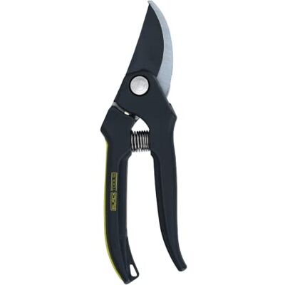 Black Tools ® Garden snoeischaar, voor snel en krachtig snijden, plantenvriendelijk snijden, antislip, met één hand vergrendeling, bloemen, takken, takken Black Tools ® Garden snoeischaar, voor snel en krachtig snijden, plantenvriendelijk snijden, antislip, met één hand vergrendeling, bloemen, takken, takken
