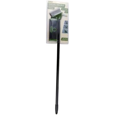 Kinzo Telescopische onkruidborstel, 3-in-1, onkruidborstel met krassen en schraper, lengte 80-140 cm, bestratingsvoegen reinigen, ergonomisch tuingereedschap voor terras en oprit Kinzo Telescopische onkruidborstel, 3-in-1, onkruidborstel met krassen en schraper, lengte 80-140 cm, bestratingsvoegen reinigen, ergonomisch tuingereedschap voor terras en oprit