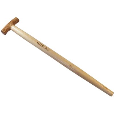 Faithfull Manico a T di ricambio con asta dritta e conica per vanghe, forche e pale Legno di frassino FSC 71 cm (28 pollici) Faithfull Manico a T di ricambio con asta dritta e conica per vanghe, forche e pale Legno di frassino FSC 71 cm (28 pollici)