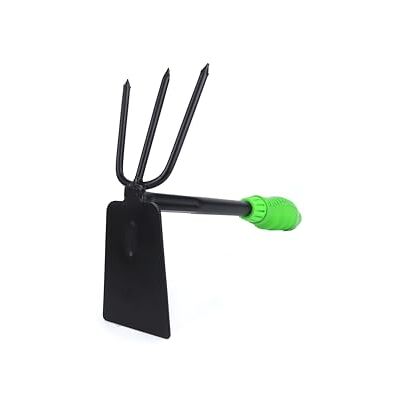 Monkey Ladder Tuinhak met hark – tuingereedschap, 3 tanden, robuust staal, ergonomisch design voor eenvoudige bediening en meer werkefficiëntie Monkey Ladder Tuinhak met hark – tuingereedschap, 3 tanden, robuust staal, ergonomisch design voor eenvoudige bediening en meer werkefficiëntie
