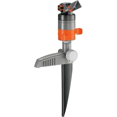 Gardena Comfort turbinesproeier (op spike): Gazonsproeier voor het besproeien van grotere oppervlakten tot 450 m², reikwijdte van 5 tot 12 m, ongevoelig voor vuil, geluids- en onderhoudsarm (8144-20) Gardena Comfort turbinesproeier (op spike): Gazonsproeier voor het besproeien van grotere oppervlakten tot 450 m², reikwijdte van 5 tot 12 m, ongevoelig voor vuil, geluids- en onderhoudsarm (8144-20)