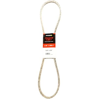 MaxPower V-riemen 347599, versterkt met kevlar, 5/8" x 54" 5L540 buitenlengte L(a) 1370 mm. MaxPower V-riemen 347599, versterkt met kevlar, 5/8" x 54" 5L540 buitenlengte L(a) 1370 mm.