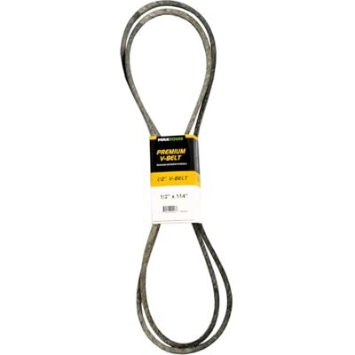 MaxPower V-riemen 347557, versterkt met kevlar, 1/2" x 114" 4L1140 buitenlengte L(a) 2880 mm. MaxPower V-riemen 347557, versterkt met kevlar, 1/2" x 114" 4L1140 buitenlengte L(a) 2880 mm.