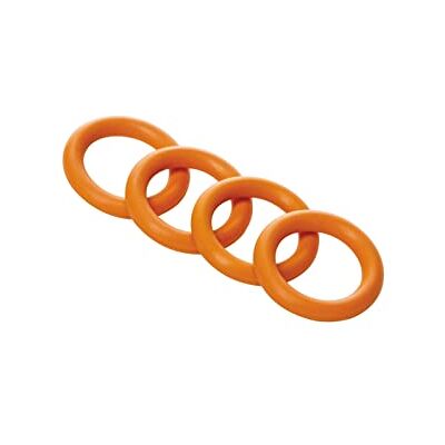 Fiskars O-ring afdichtingen, Voor alle Sproeikoppen en -Connectoren 4 Stuk, 10 g, Oranje, 1024093 Fiskars O-ring afdichtingen, Voor alle Sproeikoppen en -Connectoren 4 Stuk, 10 g, Oranje, 1024093
