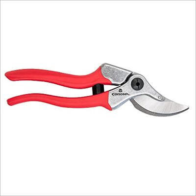 Corona Gesmeed Staal ErgoPRO Hoekige Bypass Handsnoeischaar 1 Inch Cut Capaciteit Stam en Tak Tuinscharen, Rood Corona Gesmeed Staal ErgoPRO Hoekige Bypass Handsnoeischaar 1 Inch Cut Capaciteit Stam en Tak Tuinscharen, Rood