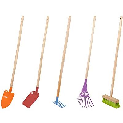 Windhager Kindergereedschapsset 5-delig, tuingereedschap kinderen, kinderspeelgoed voor tuin, tuingereedschap kinderen, tuingereedschapsset, 93351 Windhager Kindergereedschapsset 5-delig, tuingereedschap kinderen, kinderspeelgoed voor tuin, tuingereedschap kinderen, tuingereedschapsset, 93351