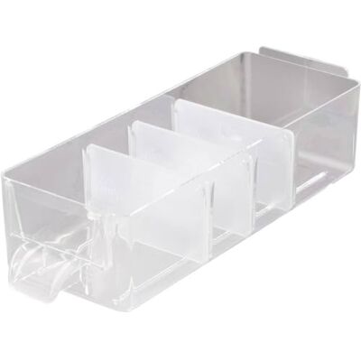 Berger & Schröter 60329 Set scheidingswanden, transparant, 120 x 110 x 50 mm Berger & Schröter 60329 Set scheidingswanden, transparant, 120 x 110 x 50 mm