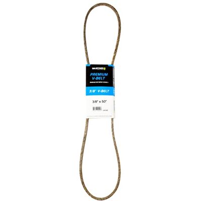 MaxPower V-riemen 347455, versterkt met kevlar, 3/8" x 50" 3L500 buitenlengte L(a) 1270 mm. MaxPower V-riemen 347455, versterkt met kevlar, 3/8" x 50" 3L500 buitenlengte L(a) 1270 mm.