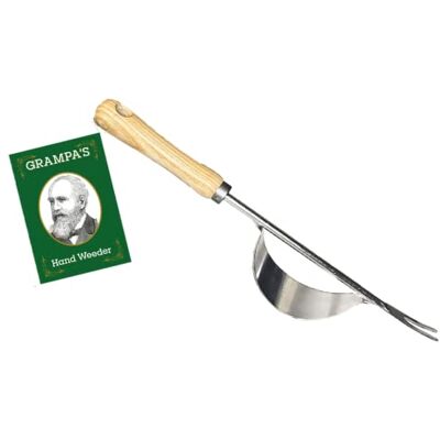 Grampa's Weeder Grampa's handwiedergereedschap het perfecte lichtgewicht en gemakkelijk te gebruiken onkruidtrekkergereedschap voor tuin duurzaam uniek hefboomontwerp met V-vormige vorken maakt het gemakkelijk Grampa's Weeder Grampa's handwiedergereedschap het perfecte lichtgewicht en gemakkelijk te gebruiken onkruidtrekkergereedschap voor tuin duurzaam uniek hefboomontwerp met V-vormige vorken maakt het gemakkelijk