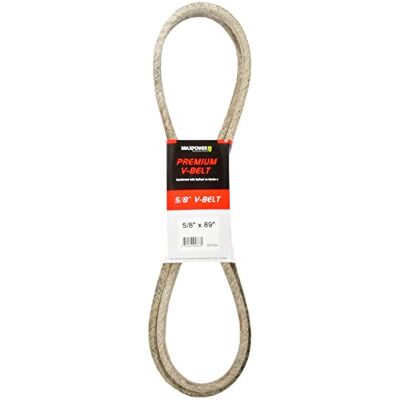 MaxPower V-riemen 347634, versterkt met kevlar, 5/8" x 89" 5L890 buitenlengte L(a) 2270 mm. MaxPower V-riemen 347634, versterkt met kevlar, 5/8" x 89" 5L890 buitenlengte L(a) 2270 mm.
