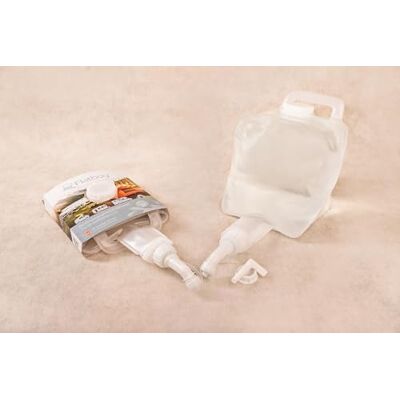 Flatboy 10 liter opvouwbare watercontainer met tuit en kraan Flatboy 10 liter opvouwbare watercontainer met tuit en kraan