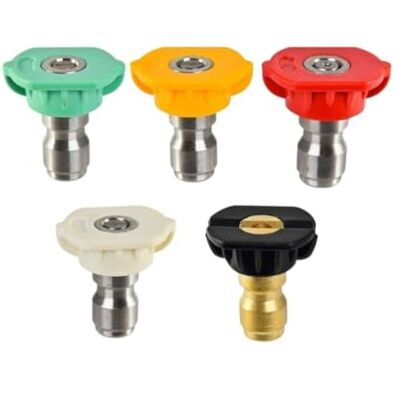 Phoenix Set met 5 sproeiers, platte straal, rechte straal en schuim voor Pro en Dorsal sprayer Phoenix Set met 5 sproeiers, platte straal, rechte straal en schuim voor Pro en Dorsal sprayer