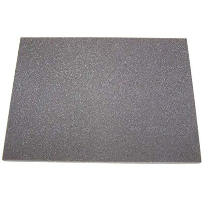 Berger & Schröter 60566 schuimrubber, grijs, 440 x 320 x 200 mm Berger & Schröter 60566 schuimrubber, grijs, 440 x 320 x 200 mm