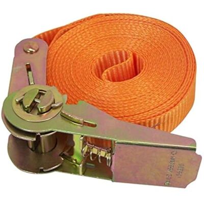 Berger & Schröter 60034 Spanband, oranje, 25 x 5000 mm Berger & Schröter 60034 Spanband, oranje, 25 x 5000 mm