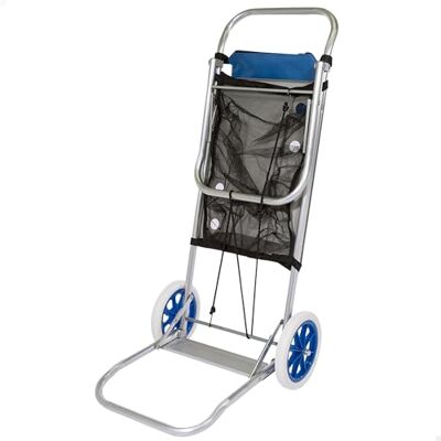 AKTIVE 53928 Beach Aluminium strandstoelwagen, 52 x 47 x 100 cm AKTIVE 53928 Beach Aluminium strandstoelwagen, 52 x 47 x 100 cm