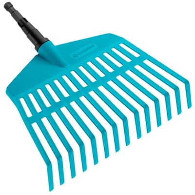 Gardena combisystem gazonhark: De lichte en handzame hark voor kleine gazons, hoogwaardige kunststof tanden, breedte 27 cm, geschikt voor alle combisystem stelen (3105-20) Gardena combisystem gazonhark: De lichte en handzame hark voor kleine gazons, hoogwaardige kunststof tanden, breedte 27 cm, geschikt voor alle combisystem stelen (3105-20)