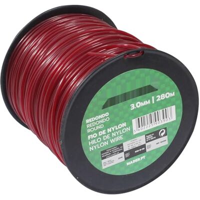 Monkey Ladder Nylon draad, rond, 3 mm, 280 m, ideaal voor tuinieren, robuust en duurzaam, perfect voor binden en bevestigen Monkey Ladder Nylon draad, rond, 3 mm, 280 m, ideaal voor tuinieren, robuust en duurzaam, perfect voor binden en bevestigen