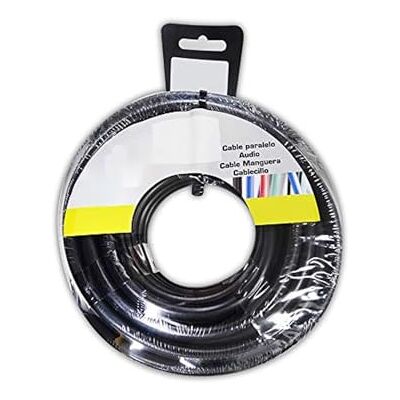 Zarivy Slanghaspel H05V V-F, 3 x 1 mm, zwart, ideaal voor elektrisch gebruik, 50 meter lengte, flexibel en robuust, perfect voor installaties binnen en buiten. Zarivy Slanghaspel H05V V-F, 3 x 1 mm, zwart, ideaal voor elektrisch gebruik, 50 meter lengte, flexibel en robuust, perfect voor installaties binnen en buiten.