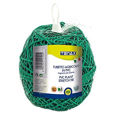 TENAX - Tubetto Agricolo Verde 3mm - 40m - Plantenbindbuis TENAX - Tubetto Agricolo Verde 3mm - 40m - Plantenbindbuis