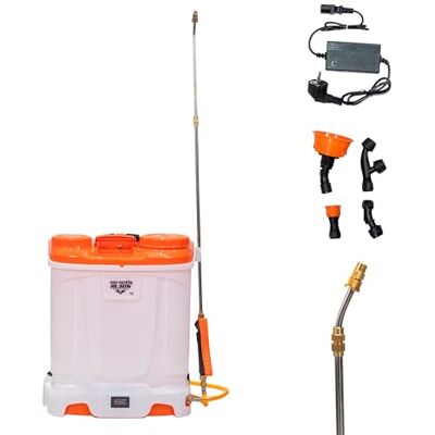 RURIS POWER FOR NATURE RURIS Elektrische sproeier RSE 1900S – tank 18 l, accu 12 V 8 Ah, metalen telescopische lans – druk 6 bar, automatische mengfunctie, meerdere accessoires RURIS POWER FOR NATURE RURIS Elektrische sproeier RSE 1900S – tank 18 l, accu 12 V 8 Ah, metalen telescopische lans – druk 6 bar, automatische mengfunctie, meerdere accessoires