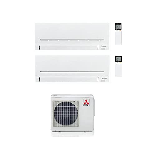 A+ Airconditioning Dual Split MXZ-2F42VF + MSZ-AP25VGK + MSZ-AP35VGK 9.000 + 12000 BTU, klasse ++