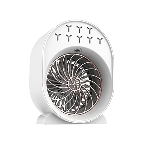 AQQWWER airconditioner Draagbare Airconditioner Ventilator Thuis Airconditioner Airconditioner Fan Spray Luchtbevochtiger Draagbare Airconditioner (Color : White)