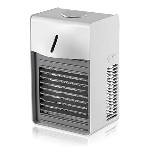 AQQWWER airconditioner Draagbare Airconditioner Thuis Mini Luchtkoeler Krachtige Koeling Airconditioner (Color : White)