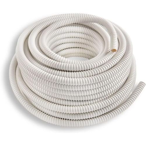 idoneo linea Condensaatslang voor airconditioning, airconditioningslang Ø 16 mm, 18 mm, 20 mm, lengtes 1-30 m, op maat te snijden, condenswaterslang voor airconditioning, split-airconditioners (Ø 20