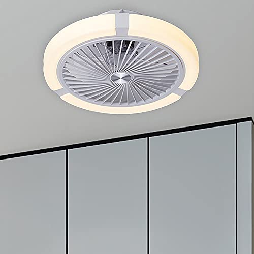 TEXTAGO Plafondventilatoren, Met Lichten En Externe Plafondventilator Met Led -Lichte Plafondventilator Verlichtislaapkamer Ventilator Licht Plafond Plafondventilator Met Verlichtiled 3 Snelheden Mode