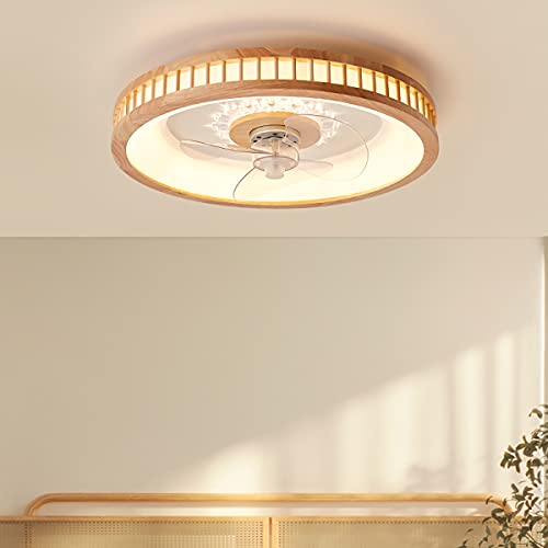 VAESHOWX Plafondventilatoren, Plafondventilator Kroonluchter Ventilator Licht Plafond Plafond Ventilatorlichten Voor Woonkamer Plafondventilator Met Verlichtiled 3 Snelheden Woonkamer/a