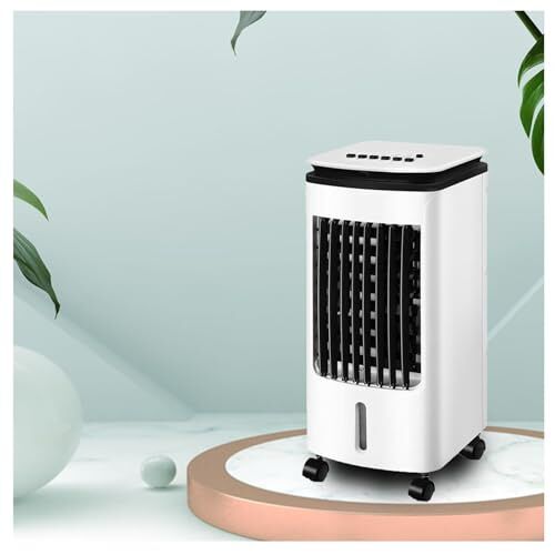 ZIROXI Koude luchtkoeler, beweeg vrij 7 uur timer thuis airconditioner, sterke stille airconditioningkoeler voor thuis, werk, kantoor