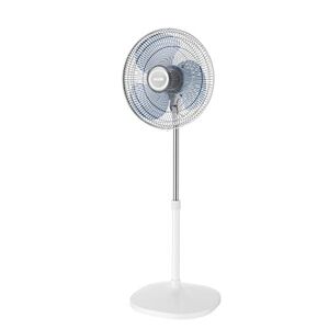 Rowenta VU4410 Essential+ Statiefventilator, 3 snelheden, Stil 54 dB(A), Zeer compact