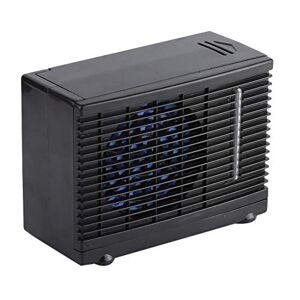 Hztyyier Draagbare airconditioner met instelbare snelheden, 12 V mini universele autoluchtkoeler voor thuis en op de camping