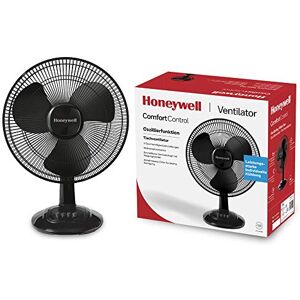 Honeywell Air Purifiers and Fans Honeywell Comfort Control oscillerende tafelventilator (3 snelheden, oscillatie van 90°, bladen van 30 cm, 30° kantelbaar, stevige basis) HTF1220