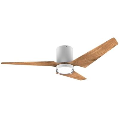 Cecotec Plafondventilator EnergySilence Aero 5330 JellyFrisbee white. 25W DC motor, 3 zeer efficiënte vleugels, 6 instelbare snelheden, diameter van 52 inch, met zomer-/winterfunctie Cecotec Plafondventilator EnergySilence Aero 5330 JellyFrisbee white. 25W DC motor, 3 zeer efficiënte vleugels, 6 instelbare snelheden, diameter van 52 inch, met zomer-/winterfunctie