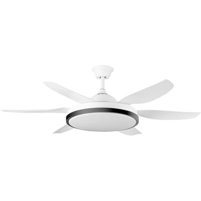 Orbegozo CP 165132 Plafondventilator, 132 cm, DC-motor, 45 W, 6 snelheden, dimbare CCT-led (74 W ledlicht), zeer stil, winter-/zomerfunctie, drievoudige stofbescherming Orbegozo CP 165132 Plafondventilator, 132 cm, DC-motor, 45 W, 6 snelheden, dimbare CCT-led (74 W ledlicht), zeer stil, winter-/zomerfunctie, drievoudige stofbescherming