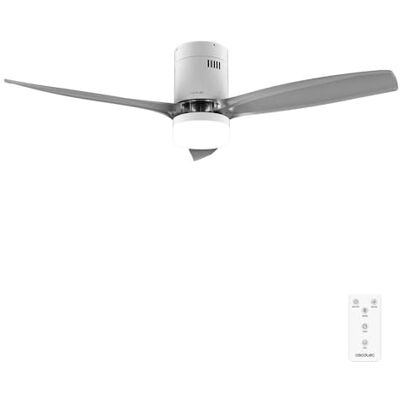 Cecotec EnergySilence Aero 5650 Plafondventilator met licht, 40 W, DC-motor, diameter 132 cm, 3 vleugels, afstandsbediening, timer, 6 snelheden, winter-zoemer Cecotec EnergySilence Aero 5650 Plafondventilator met licht, 40 W, DC-motor, diameter 132 cm, 3 vleugels, afstandsbediening, timer, 6 snelheden, winter-zoemer