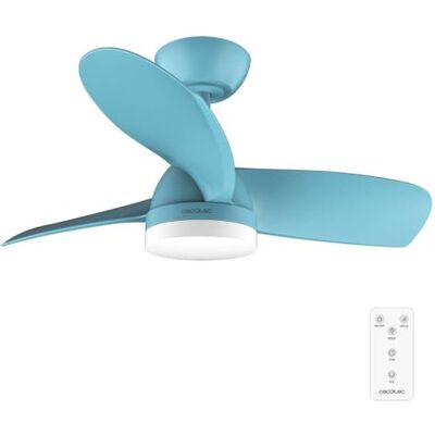 Cecotec Plafondventilator met Licht EnergySilence Aero 3050 Sky. 35 W, DC-motor, Diameter 36” met LED-licht, Afstandsbediening, Timer, 6 Snelheden en 3 Bladen Cecotec Plafondventilator met Licht EnergySilence Aero 3050 Sky. 35 W, DC-motor, Diameter 36” met LED-licht, Afstandsbediening, Timer, 6 Snelheden en 3 Bladen