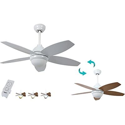 Bastilipo 7791-Bali plafondventilator, led, met afstandsbediening en omkeerbare vleugels Bastilipo 7791-Bali plafondventilator, led, met afstandsbediening en omkeerbare vleugels