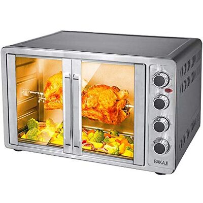 Bakaji Oven - Silver - Elektrische oven Bakaji Oven - Silver - Elektrische oven