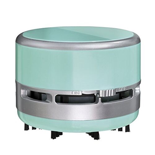 Clauss CL-50002 00 Mini stofzuiger 2Clean, werkt op batterijen, mint/zilver, S