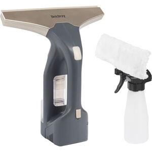Beldray Cordless Window Vacuum Plus – Handheld & Rechargeable Vac for Streak Free Windows, Mirrors & Glass Cleaning, 100 ml Removable Water Tank, Includes Spray Bottle & Wipe Pad, Titanium Beldray Cordless Window Vacuum Plus – Handheld & Rechargeable Vac for Streak Free Windows, Mirrors & Glass Cleaning, 100 ml Removable Water Tank, Includes Spray Bottle & Wipe Pad, Titanium