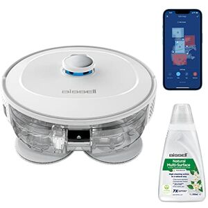 Bissell Spinwave R5 Wit - Robot Stofzuiger en Mop Bissell Spinwave R5 Wit - Robot Stofzuiger en Mop