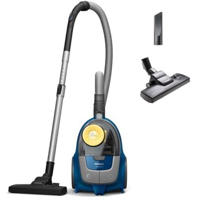 Philips Stofzuiger zonder Zak 2000-850 W vermogen Super Clean luchtfilter Multifunctioneel mondstuk en zakloze werking (XB2125/09) Philips Stofzuiger zonder Zak 2000-850 W vermogen Super Clean luchtfilter Multifunctioneel mondstuk en zakloze werking (XB2125/09)