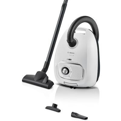 Bosch BGB41WH1 Stofzuiger - Cilinder 4L 600W Stofzak Bosch BGB41WH1 Stofzuiger - Cilinder 4L 600W Stofzak